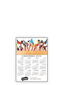 Calendarios de Imán Personalizados Din A6 Imán. 10,5x14,8 cm
